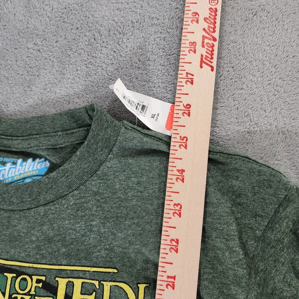 Old Navy Shirt Boys Size XL Star Wars Long Sleeve Return of the Jedi Green